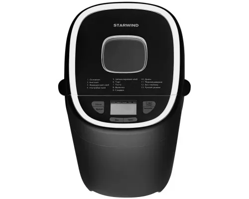 Хлебопечь StarWind SBMP0921 черный