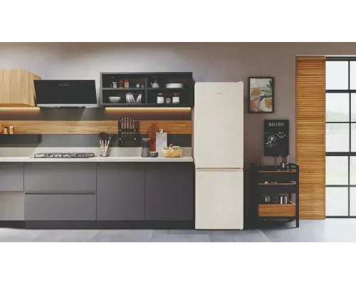 Холодильник Hotpoint HT 4180 AB бежевый мрамор