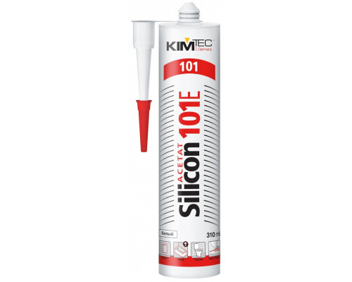 Герметик силиконовый Kimtec 101E 310мл.белый