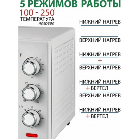 Мини-печь ECON ECO-G3202MO