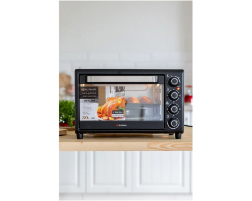 Мини-печь GURMAN GR-HL300 черный конвекция Мини-печь GURMAN GR-HL300 черный конвекция