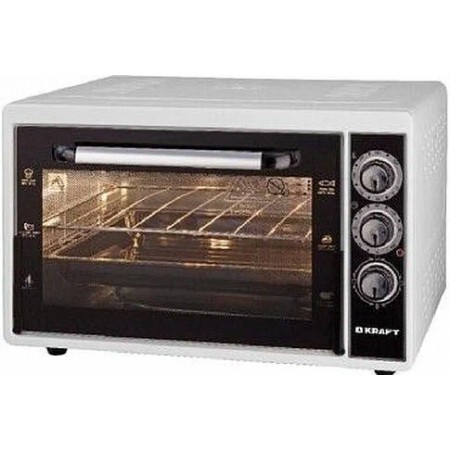 Мини-печь KRAFT KF-MO3800W белый