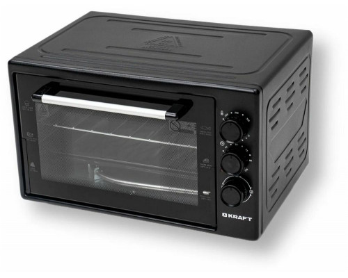 Мини-печь KRAFT KF-MO3801BL черный Мини-печь KRAFT KF-MO3801BL черный