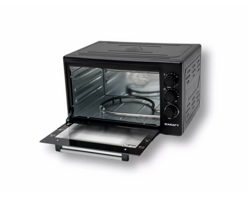 Мини-печь KRAFT KF-MO3801BL черный Мини-печь KRAFT KF-MO3801BL черный