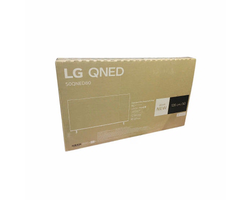 Телевизор LG 50" 50QNED80T6A.ARUB черный титан LED UHD 60Hz WebOS