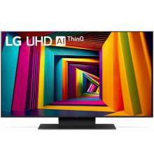 Телевизор LG 43UT91006LA.ARUB черный