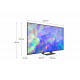 Телевизор Samsung 55" UE55CU8500UXCE серый LED UHD 50Hz Tizen