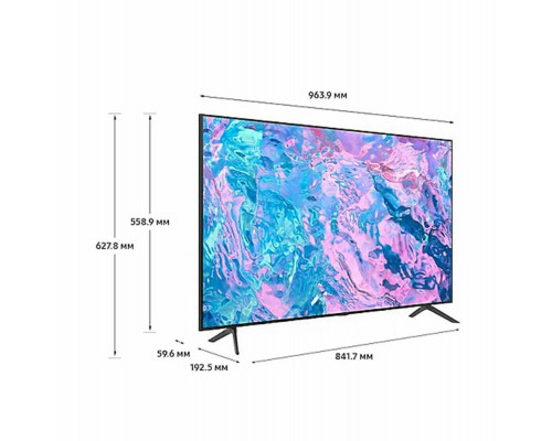 Телевизор Samsung 50" UE50DU8000UXRU черный LED UHD 60Hz Tizen