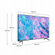 Телевизор Samsung 50" UE50DU8000UXRU черный LED UHD 60Hz Tizen