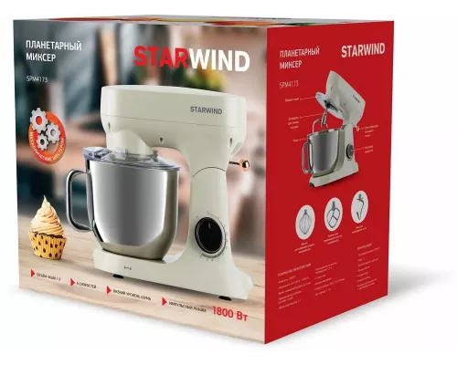Миксер StarWind SPM4173 кремовый