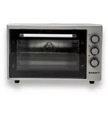 Мини-печь KRAFT KF-MO3800GR серый