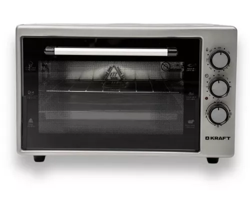 Мини-печь KRAFT KF-MO3800GR серый