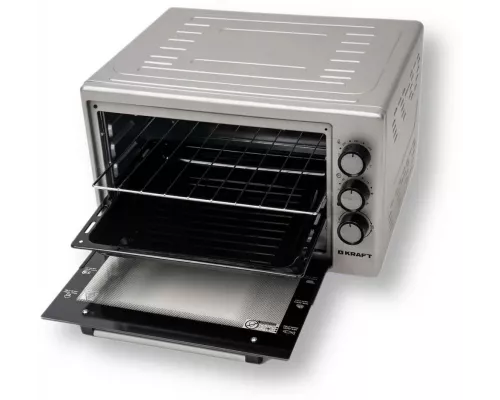 Мини-печь KRAFT KF-MO3800GR серый