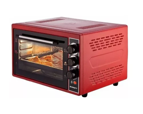 Мини-печь KRAFT KF-MO3800W белый