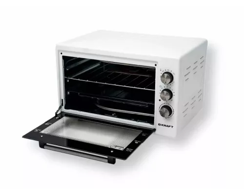Мини-печь KRAFT KF-MO3800W белый