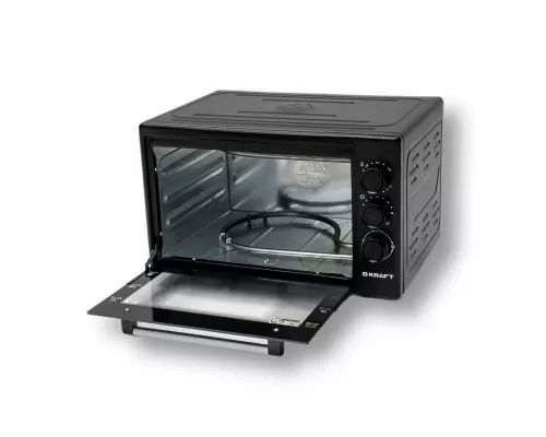 Мини-печь KRAFT KF-MO3801BL черный