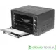 Мини-печь KRAFT KF-MO3801BL черный