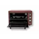 Мини-печь KRAFT KF-MO3804RKR  красный