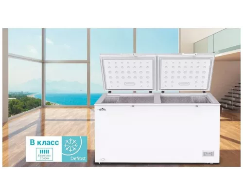 Морозильный ларь HIBERG PF 56L2W белый