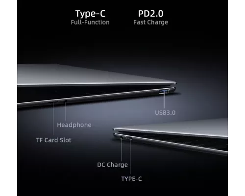 Ноутбук CHUWI GemiBook Xpro grey 14.1 IPS FHD Intel Processor N100/8GB/256GBSSD