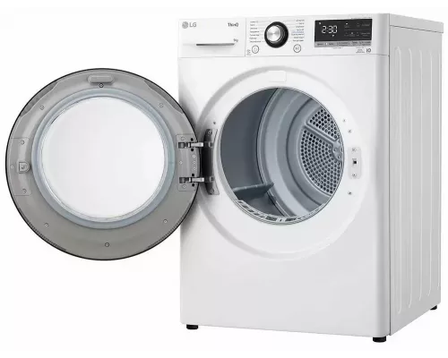 Сушильная машина LG DC90V3V6W белый/черный