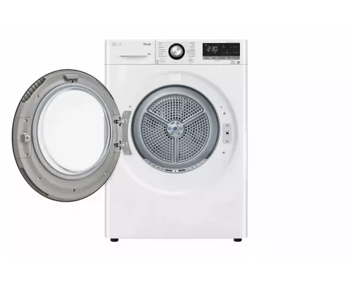 Сушильная машина LG DC90V3V6W белый/черный