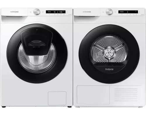 Сушильная машина Samsung DV90T5240AW/LP белый/черный