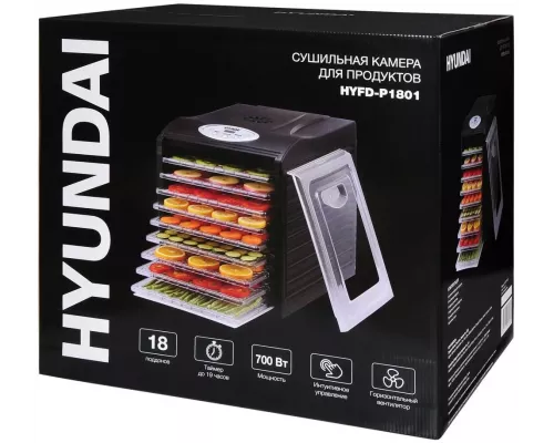 Сушилка для овощей и фруктов Hyundai HYFD-P1801