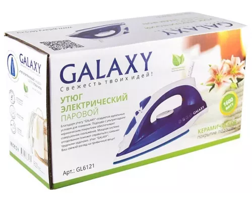 Утюг GALAXY GL 6121 синий/белый