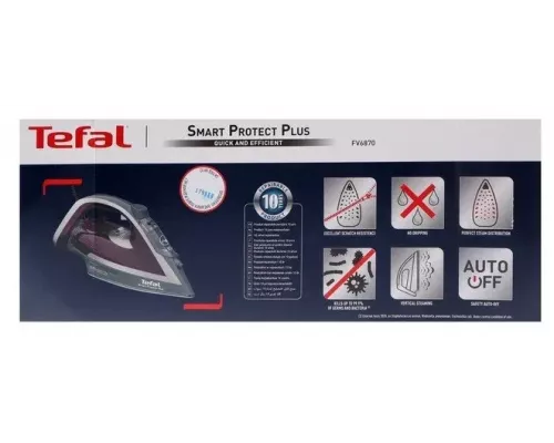 Утюг Tefal FV6870 E0 бордовый
