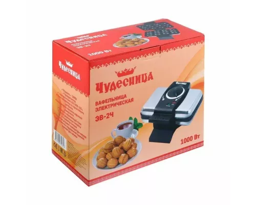 Вафельница Чудесница ЭВ-2Ч черный