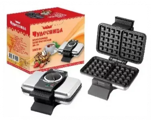 Вафельница Чудесница ЭВ-3Ч черный