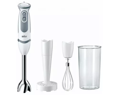 Блендер Braun MQ5207WH белый/серый