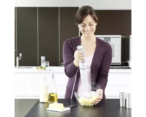Блендер Braun MQ5207WH белый/серый