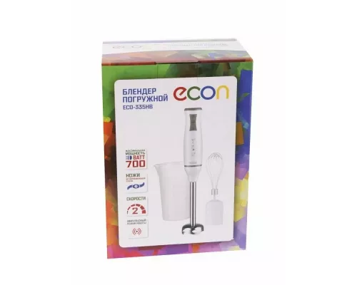 Блендер ECON ECO-335HB белый/серый