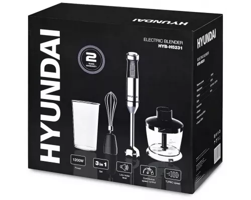 Блендер Hyundai HYB-H5231 черный
