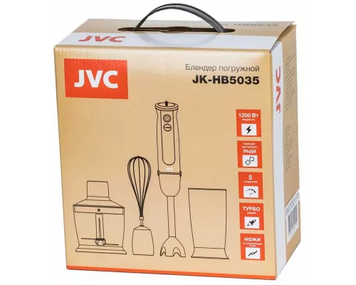 Блендер JVC JK-HB5035 черный/сталь