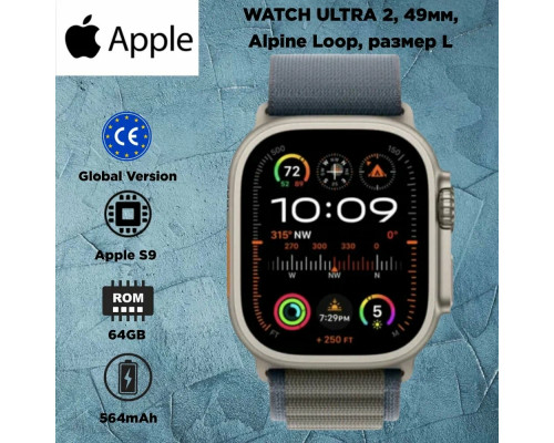 Смарт-часы Apple Watch Series Ultra 2 LTE 49mm Alpine L Blue