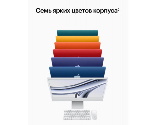 Моноблок iMac 24 8/8-Core M3 8/256Gb Blue