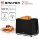 Тостер BRAYER BR2101BK черный