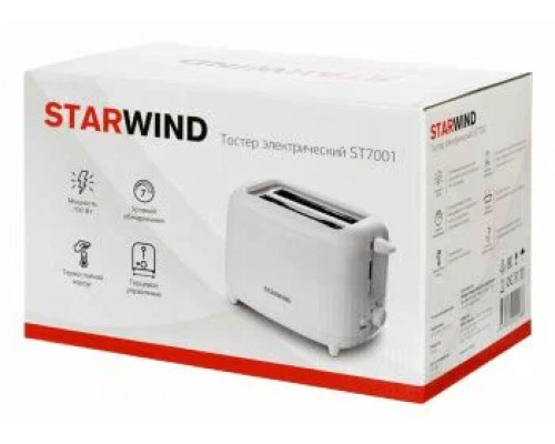 Тостер STARWIND ST7001 белый