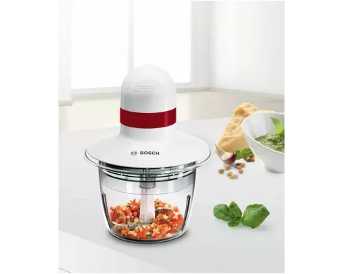 Измельчитель Bosch MMRP1000 белый/красный