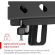 Кронштейн Holder LCDS-5010 черный металлик