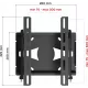 Кронштейн Holder LCDS-5010 черный металлик