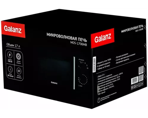 Микроволновая печь Galanz MOS-1706MB