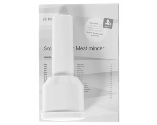 Мясорубка Bosch MFW2500W белый