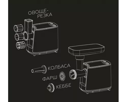 Мясорубка BQ MG1000 Black