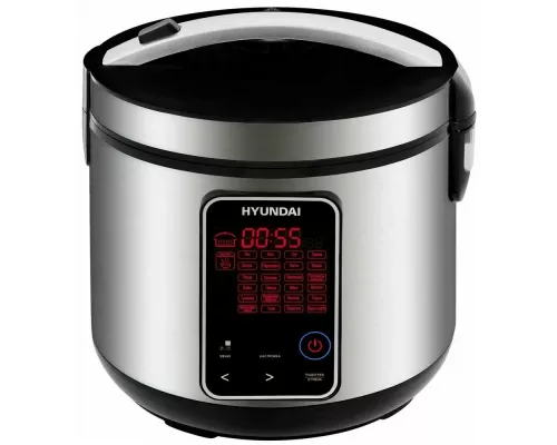 Мультиварка Hyundai HYMC-2400 серебристый/черный