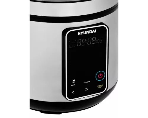 Мультиварка Hyundai HYMC-2400 серебристый/черный