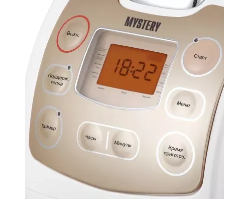 Мультиварка MYSTERY MCM-1019 белый